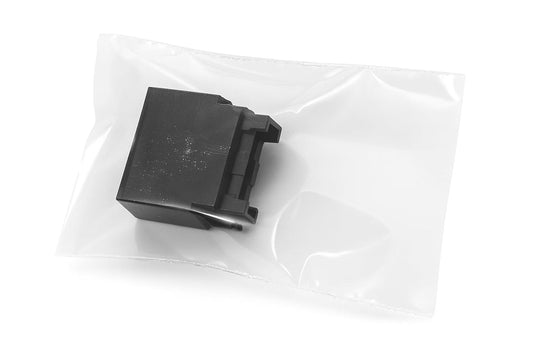 Portafusibile auto universale con terminali 12V/24V nero