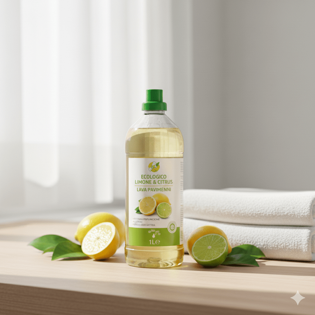 Lavapavimenti 1 - 5 Litri Limone & Citrus Rapida Asciugatura - Lemag srl