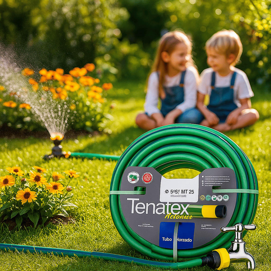 Tubo Irrigazione 15 mm x 25 m (5/8") – Rinforzato 3 Strati, Resistente – Lemag srl - Lemag srl