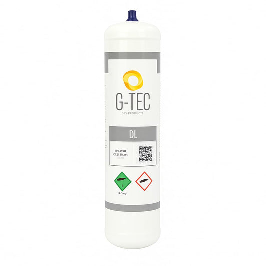 Bomboletta azoto tecnico G-Nitrogen 0,95 L con valvola universale