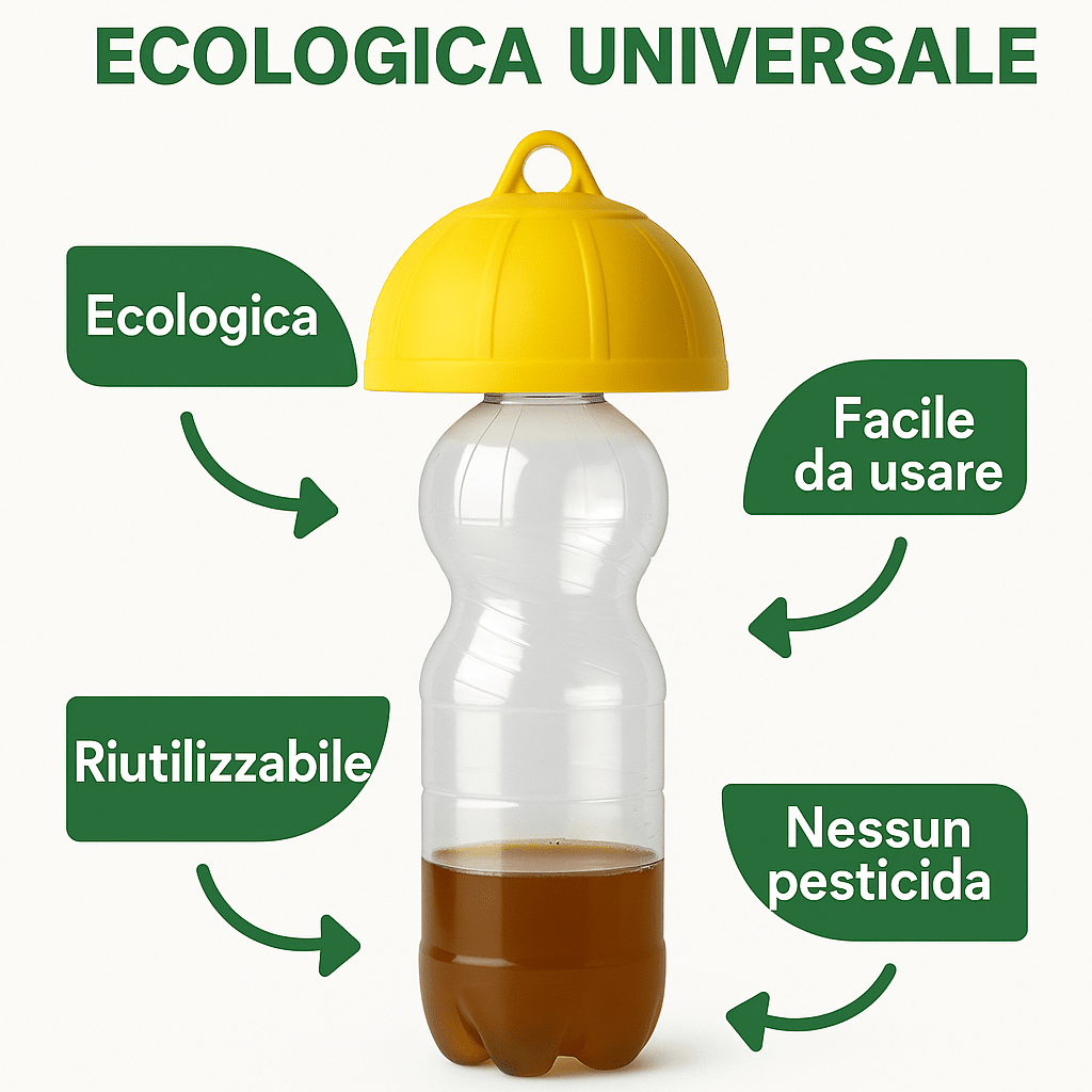 Trappola Ecologica Universale – 6 Pezzi – Lemag srl - Lemag srl