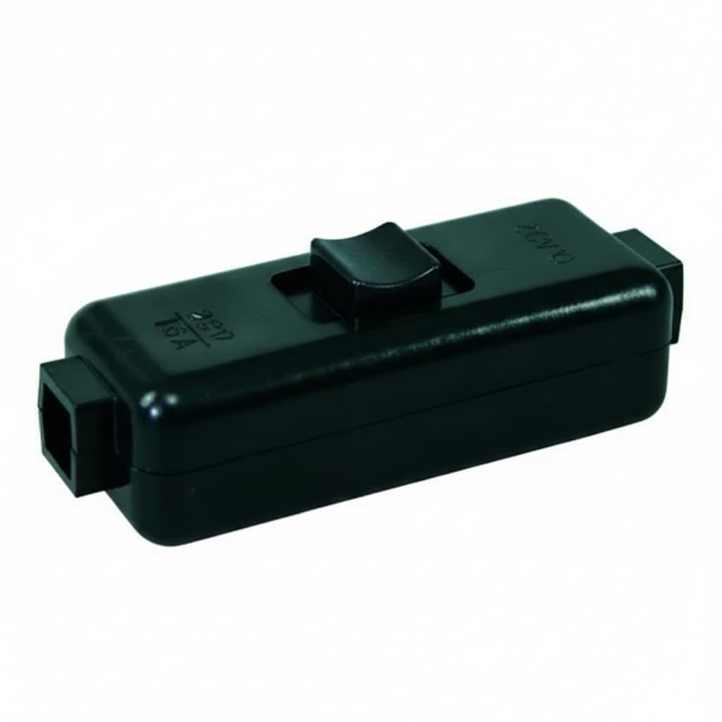 Interruttore a Levetta Bipolare ON/OFF Nero – Montaggio a Pannello - Lemag srl