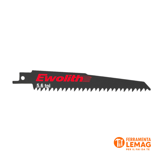 Set 5 lame sega a sciabola 130 HCS/CV, 6 DPP C – taglio rapido legno cartongesso - Lemag srl