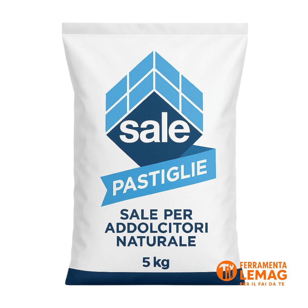 Sale in Pastiglie Iperpuro per Addolcitore – Sacco da 5 Kg Alta Purezza - Lemag srl