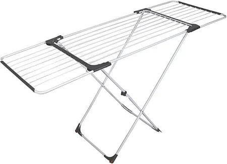 Stendibiancheria Estensibile a Cavalletto "Aliante" cm 110 - 186x61x94h – Pieghevole con Ali - Lemag srl - Lemag srl