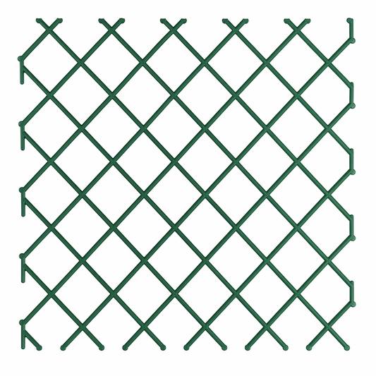 Traliccio Plastica Verde Rampicanti 1x1 - Lemag srl