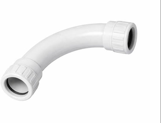 Curva 90° per tubo Ø 20 mm in PVC rigido antiurto IP65