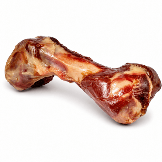 Snack per Cani Ossa di Prosciutto 406g Naturale 100% Senza Glutine Ipoallergenico Igiene Dentale Ricco Proteine - Lemag srl
