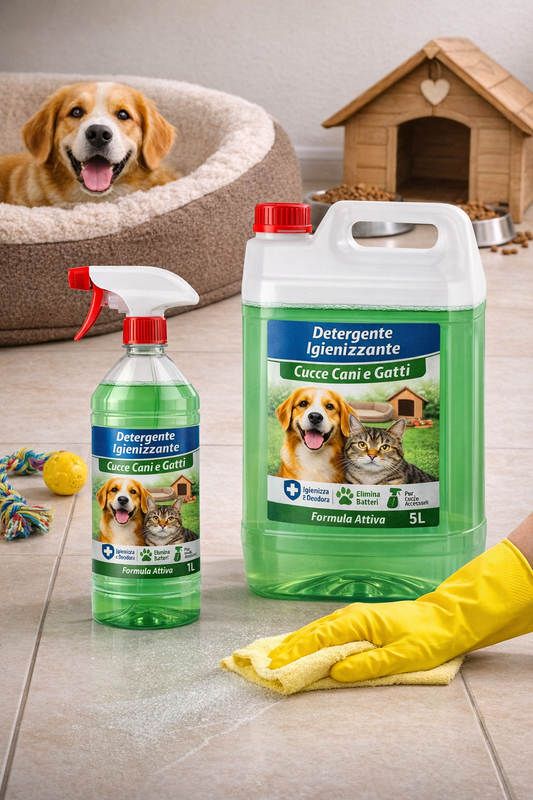 Detergente Igienizzante Cucce Cani e Gatti - Lemag srl