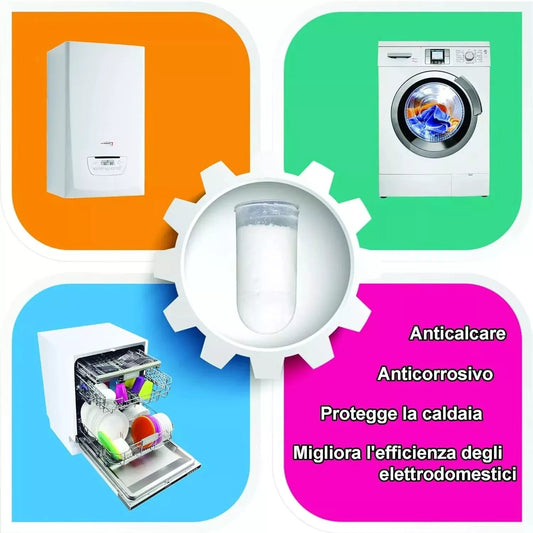 RICARICHE POLIFOSFATI Cartucce RICARICA ANTICALCARE per FILTRO CALDAIA 12 36 pz - Lemag srl