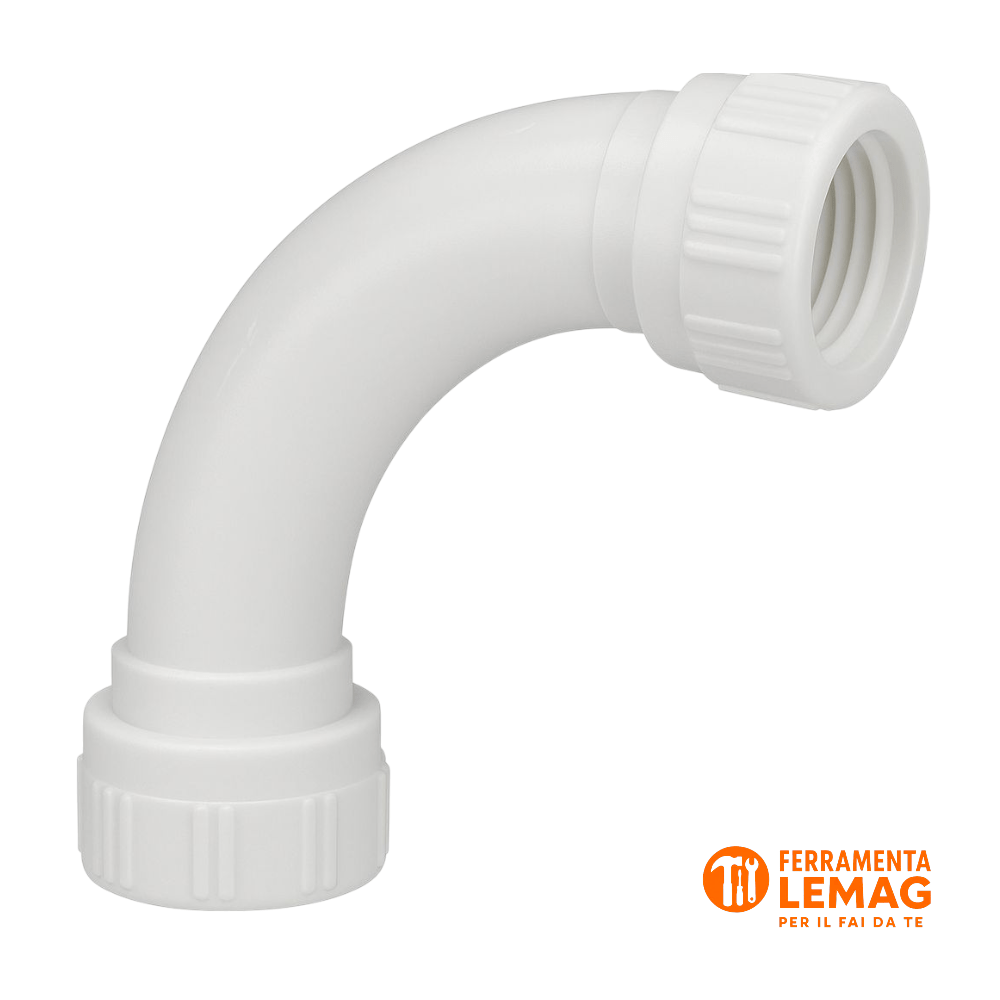 Curve 90° per tubi rigidi tipo tubo - tubo, raccordo ad innesto, resistenti - Lemag srl