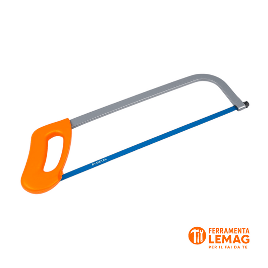 Seghetto per metallo DOC 04029 con impugnatura in plastica, lama inclusa - Lemag srl