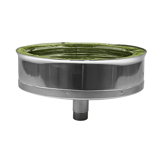 Tappo Condensa Acciaio Inox 316L Ø 150 mm – Per Canne Fumarie – Lemag SRL - Lemag srl