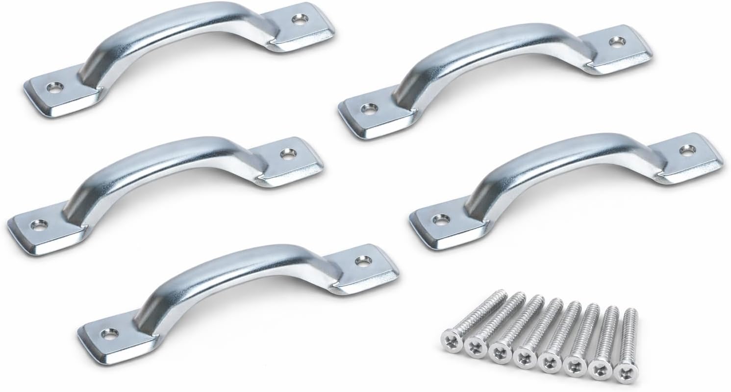 Maniglie per Mobili Minutex 699 Interasse 100 mm Set 5 Pezzi - Lemag srl