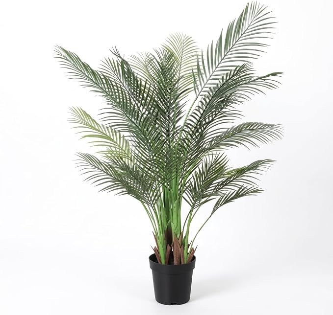 Pianta Artificiale da Interno con Vaso Incluso - Altezze da 60 a 150 cm - Ficus, Monstera, Palma, Bambu, Dracena, Orchidea e Altri Modelli - Aspetto Naturale - Lemag srl