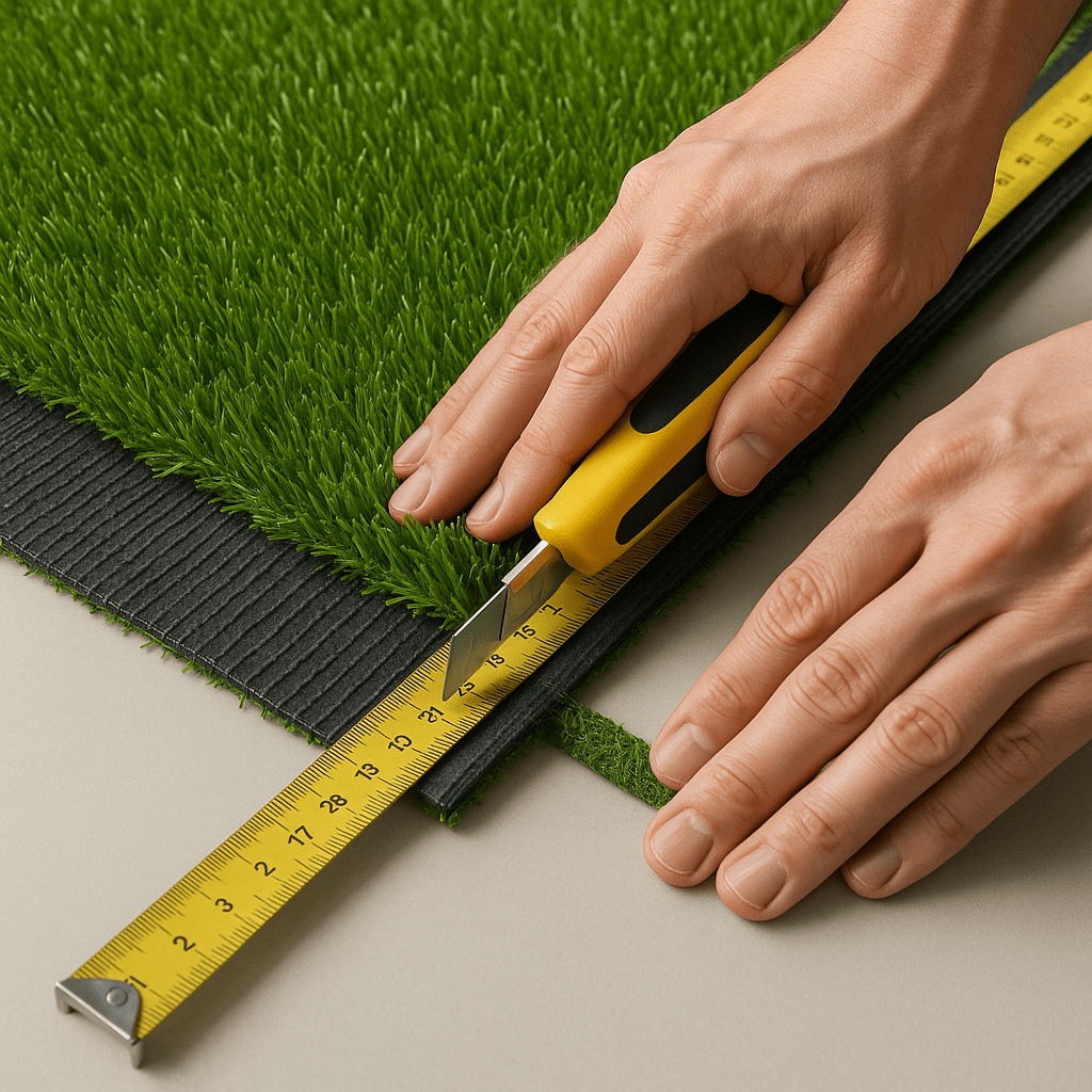 Prato Sintetico 7mm Rotolo H 1m Erba Finta Drenante Balcone Giardino LEMAG SRL - Lemag srl