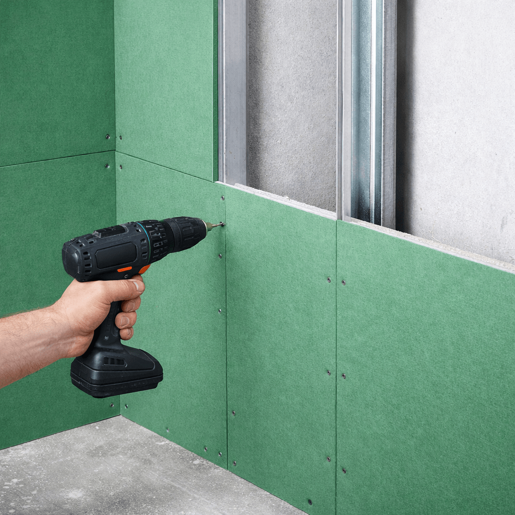 Lastra Cartongesso HYDRO Idrofuga 120x60 cm Sp. 13 mm – Pannello Resistente all’Umidità per Pareti e Contropareti – LEMAG SRL - Lemag srl