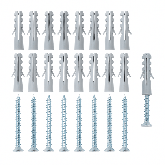 Tasselli con Vite 8x40 mm – 25 Pz | Fissaggi per Muro, Calcestruzzo, Mattoni – Lemag srl - Lemag srl