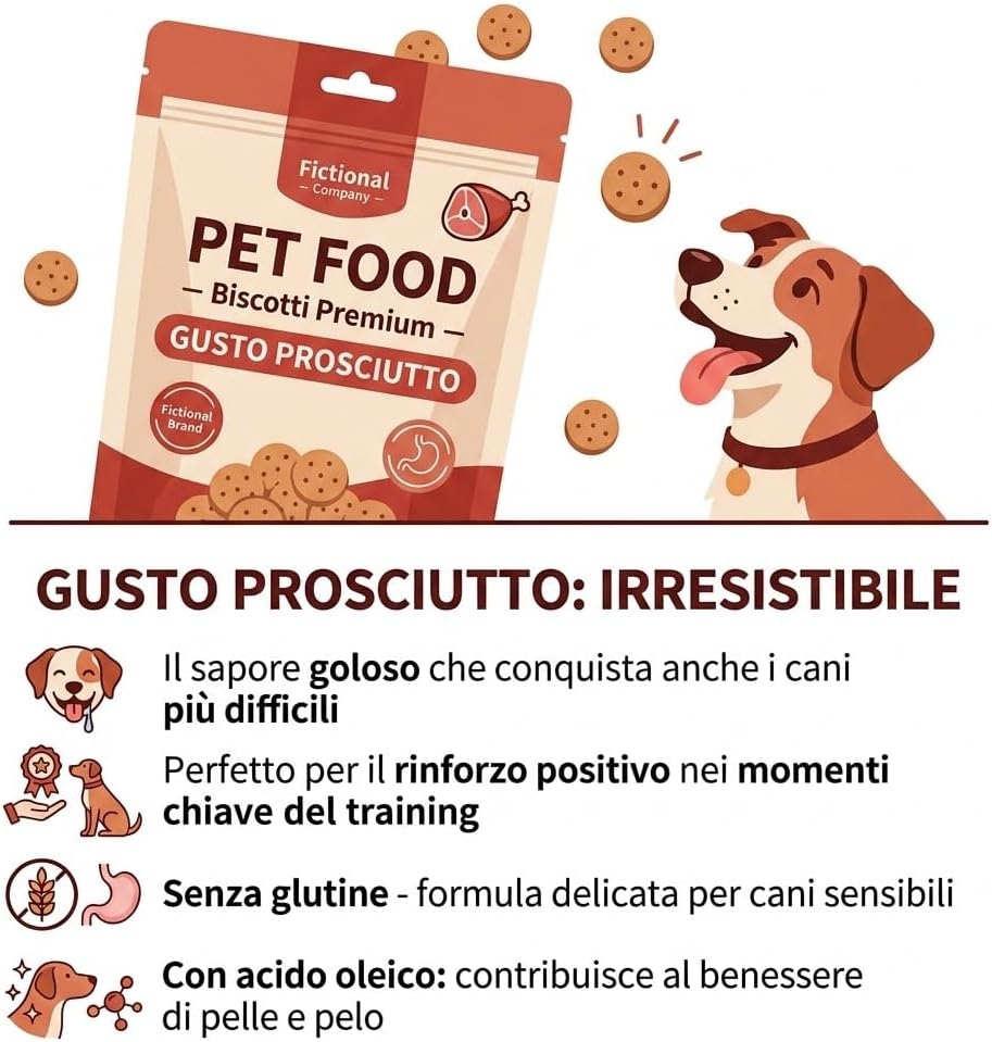 Snack per Cane Premium – Biscottini da Addestramento 5 x 85 g - Lemag srl