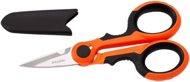 Forbici per Elettricista 140 mm – Lama Inox e Manici Isolanti - Lemag srl