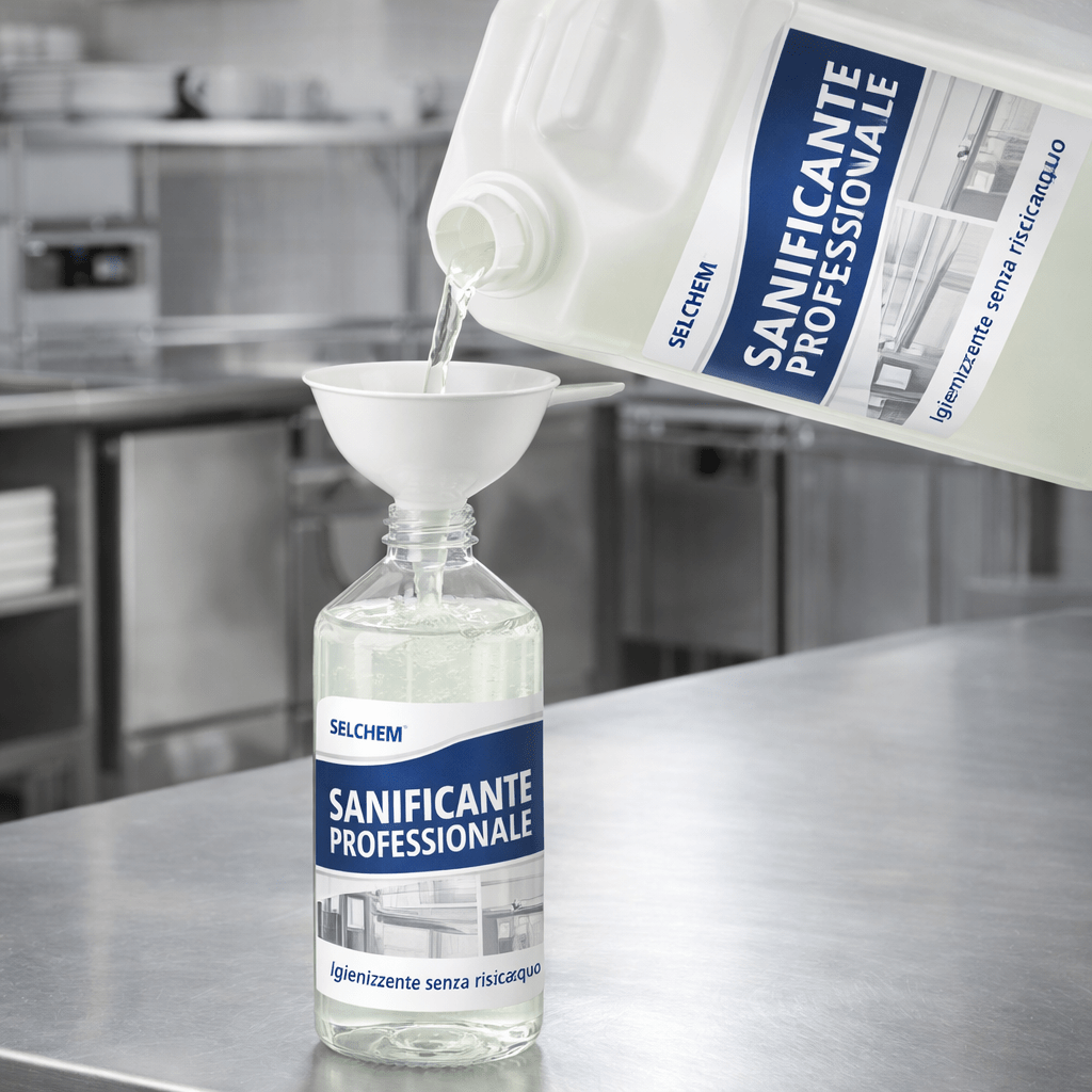 Igienizzante Professionale 1 - 5 Litri Senza Risciacquo HACCP - Lemag srl