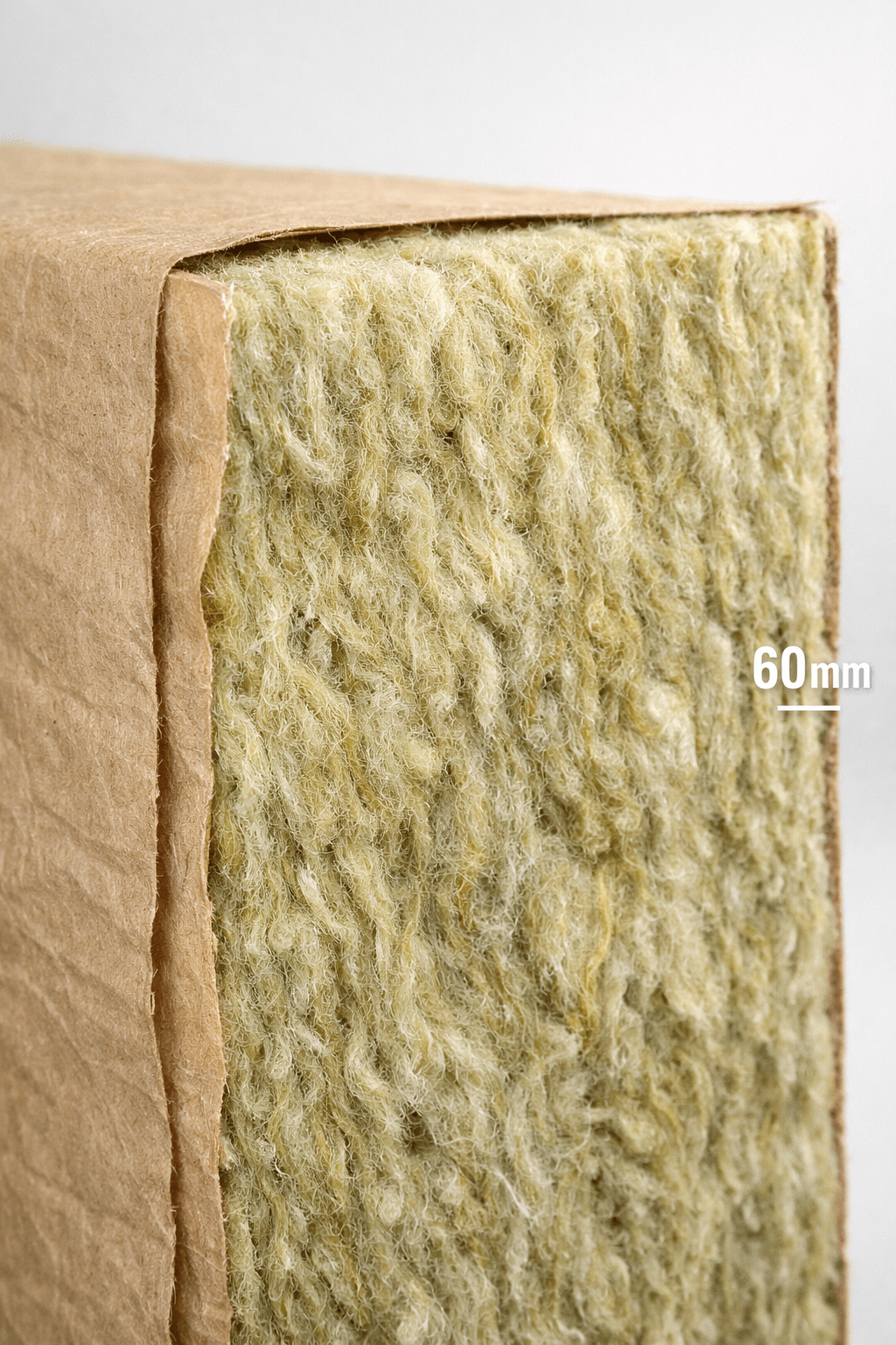 Roulrock Kraft 121 Lana di Roccia 60mm Rotolo 800x120cm Isolante Termoacustico - Lemag srl