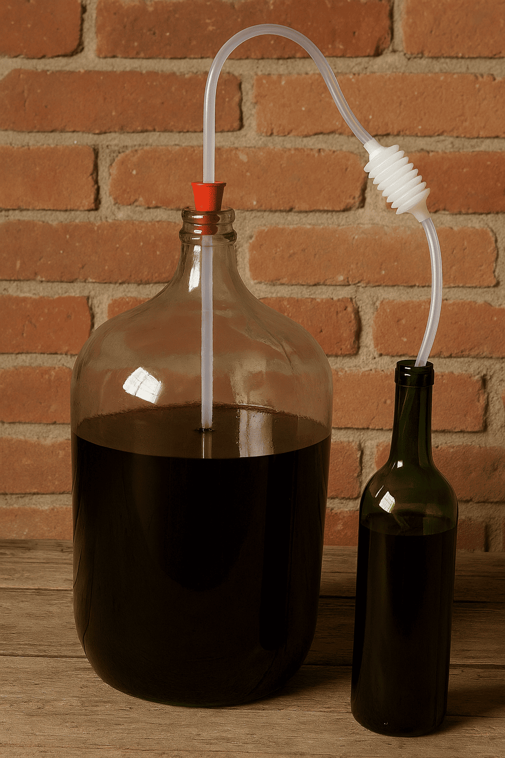 Travasatore a Polmone per Vino e Birra – Sifone Manuale con Pompetta – Lemag srl - Lemag srl