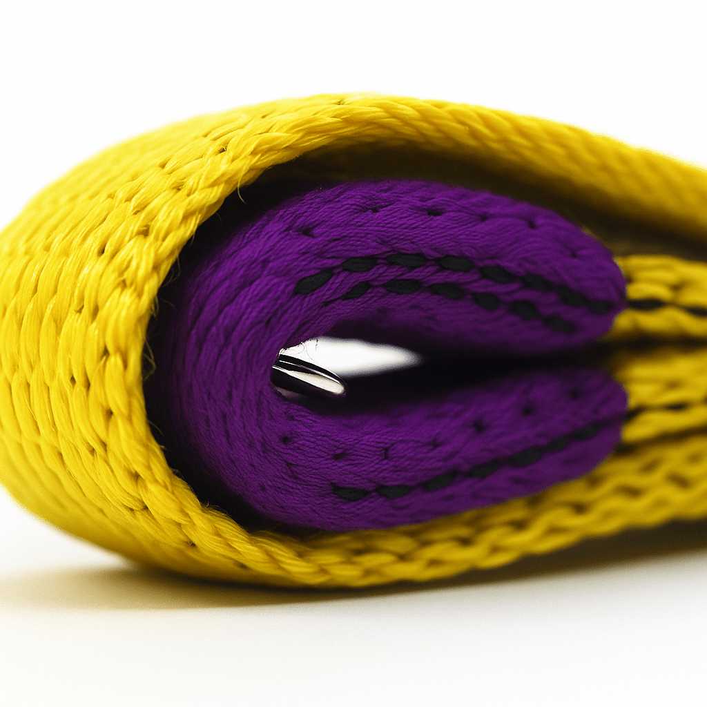 Fascia di Sollevamento 3 Ton 5 m – Cintura Poliestere Resistente con Anelli - Lemag srl