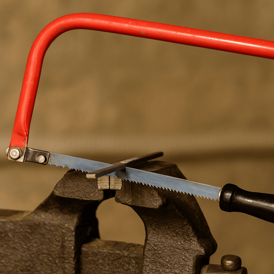 Archetto portalama da traforo, leggero e preciso per tagli fini su legno e metallo - Lemag srl