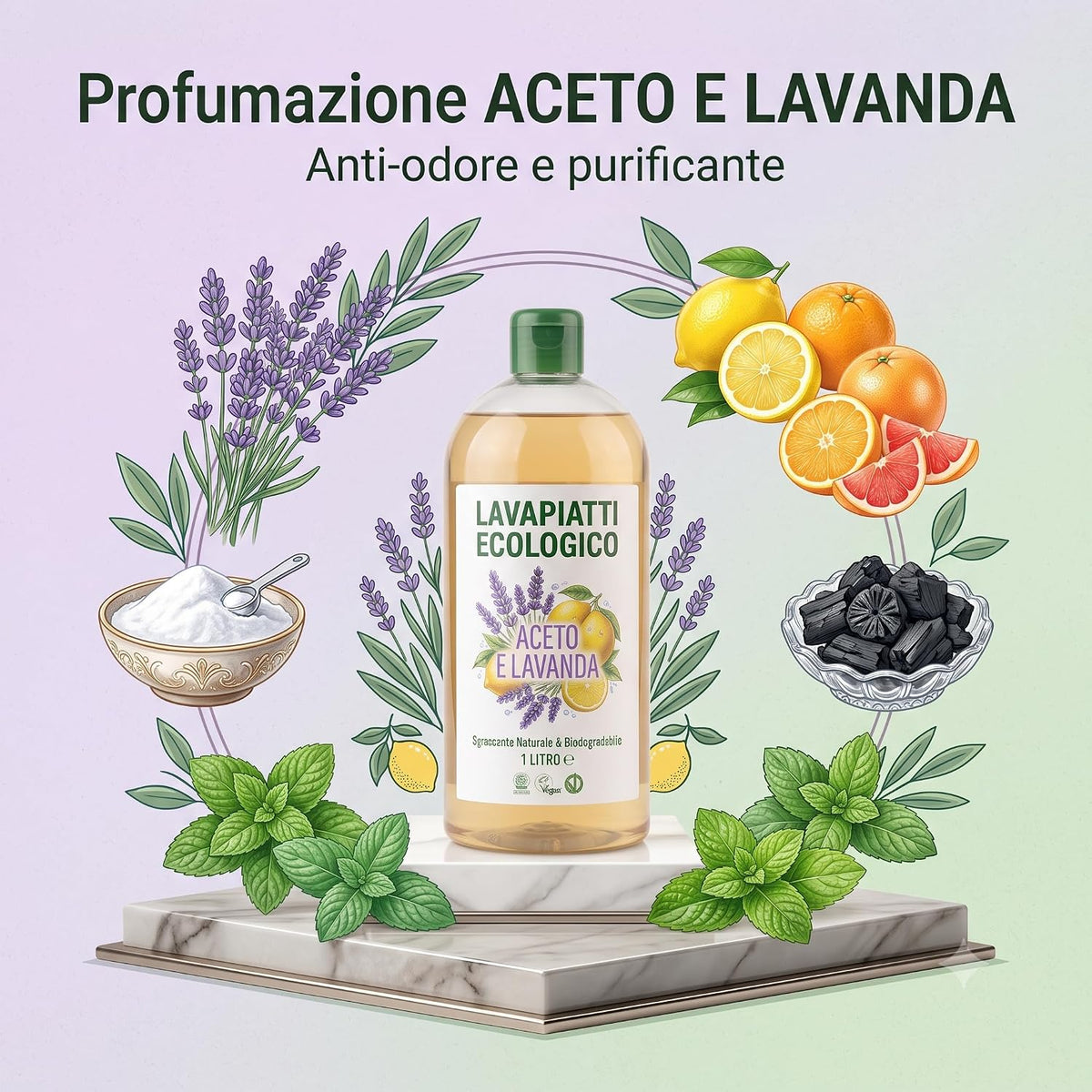 Lavapiatti Ecologico Concentrato 1L - Lemag srl