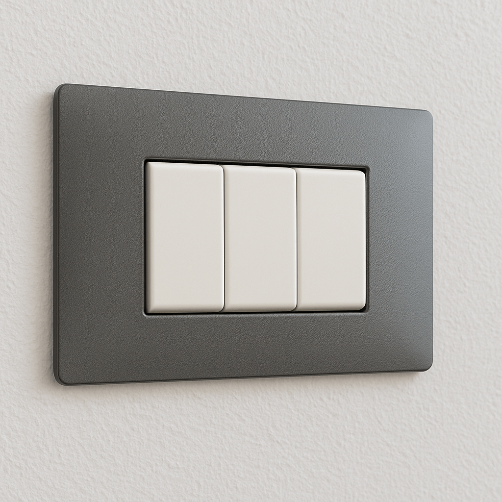 Interruttori e Placche Serie EASY – Modulari, Resistenti e Facili da Installare - Lemag srl