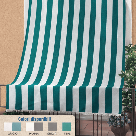 Tenda da Sole Rio Idrorepellente 140x250 / 140x300 cm con Passante da Esterno - Lemag srl