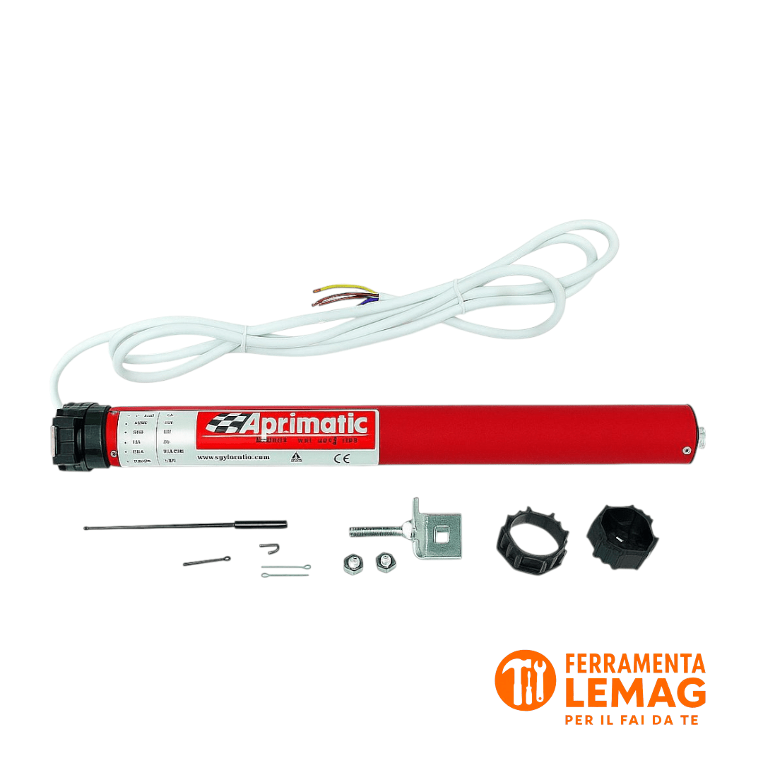 Motore Tapparella 3 X 191W 60kg 50Nm – 220V Automazione Tende e Avvolgibili – Lemag - Lemag srl