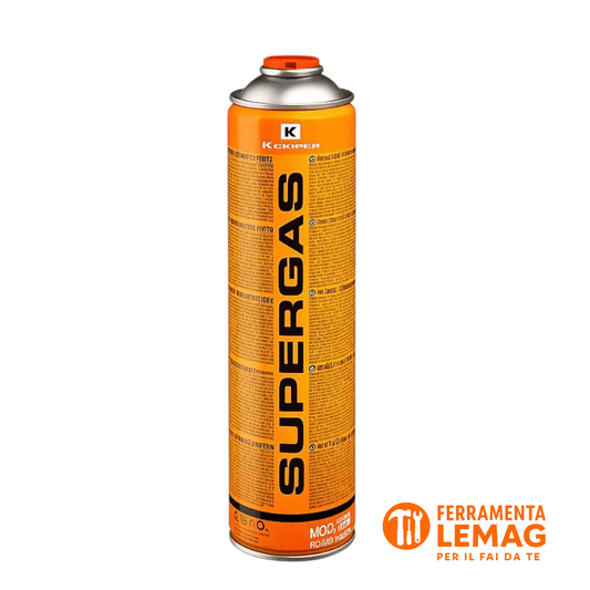 Cartuccia Ricambio Supergas 600ml - 30% Propano 70% Butano Lemag srl - Lemag srl