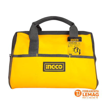 Borsa Portattrezzi Ingco 33 cm – Robusta, Compatta, Multi - Tasca per Utensili - Lemag srl