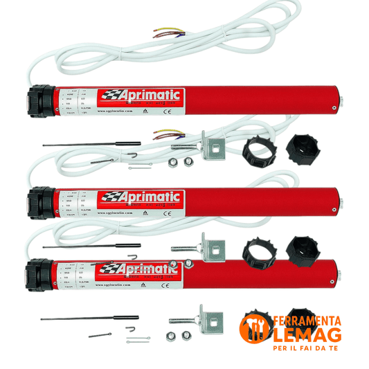 Motore Tapparella 3 X 191W 60kg 50Nm – 220V Automazione Tende e Avvolgibili – Lemag - Lemag srl